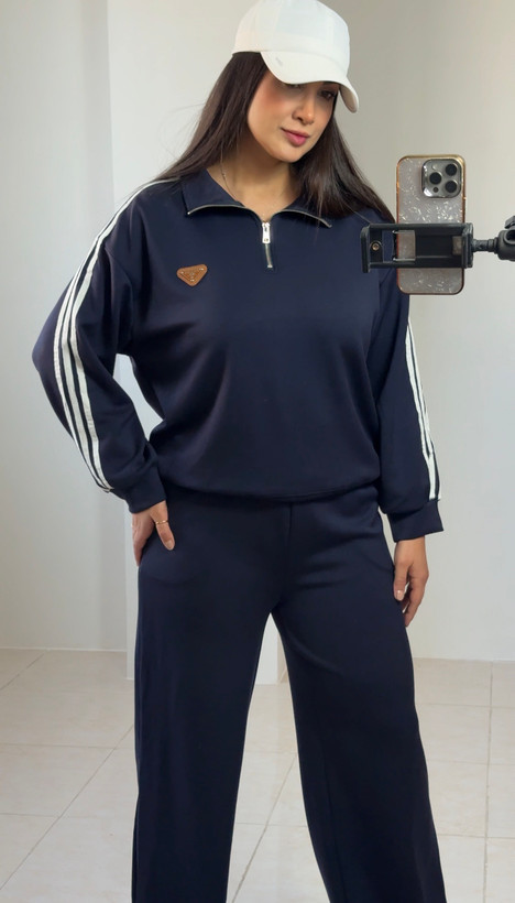 ست نیم زیپ شلوار زنانه اویشو